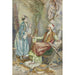 Reproduction of the painting L'heure du thé - Amedeo Simonetti