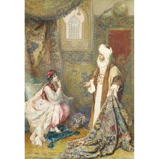 The Carpet Seller - Amedeo Simonetti — artwork view