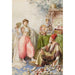 Reproduction of the painting The Shoemaker of the Harem - Amedeo Simonetti