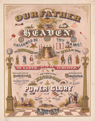 Notre Père qui es aux cieux - American Oleograph & Co.. — artwork view