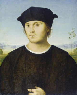 Portrait of a Man - Amico Aspertini — artwork view