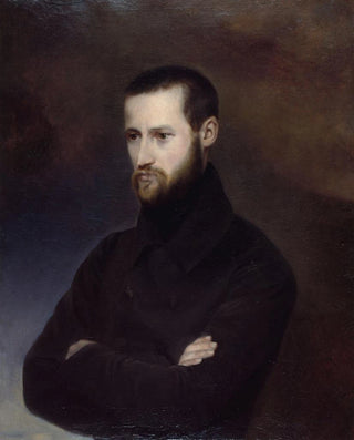 Portrait of Auguste Blanqui 1805-1881 politician - Amélie-Suzanne Serre — artwork view