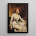 Severine Caroline Rémy, wife of Guebhard, 1855-1929, known as socialist journalist - Amélie Beaury-Saurel — framed artwork on a wall