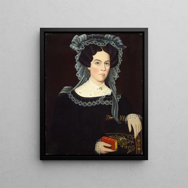 Catherine A. May - Ammi Phillips — framed artwork on a wall
