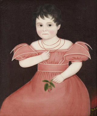 Girl in Pink - Ammi Phillips — artwork view