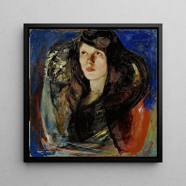 Reproduction of the painting Love - Jalmari Ruokokoski