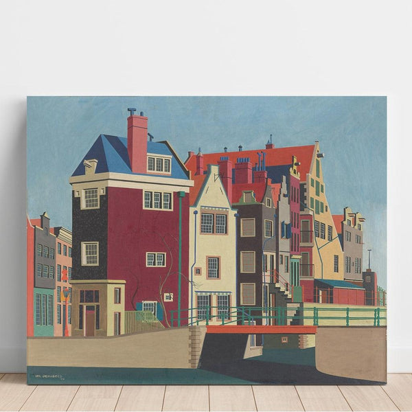 Reproduction of the painting Amsterdam, Rokin - Carl Grossberg