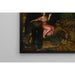 Reproduction of the painting An der Quelle (Lauschende Nymphe) - Franz von Stuck