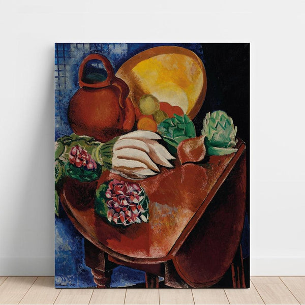 Reproduction of the painting Pineapple and Pitcher - Moïse Kisling
