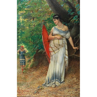 Reproduction of the painting La Petite Tête de Mule - Anatolio Scifoni