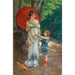 The Red Parasol - Anatolio Scifoni — artwork view