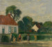 Old Road in Schilde - Albert Van Dyck — artwork view
