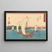 Arai - Andō Hiroshige — framed artwork on a wall