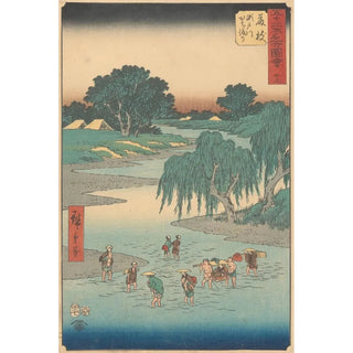 Fujieda - Andō Hiroshige — artwork view