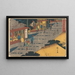 Fujikawa Painting - Andō Hiroshige — framed artwork on a wall