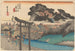 Temple Fujisawa Yugyōji - Andō Hiroshige — artwork view