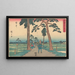 Fukuroi Painting - Andō Hiroshige — framed artwork on a wall