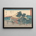 Futagawa - Andō Hiroshige — framed artwork on a wall