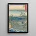 Reproduction of the painting Group among the Pines and a Cove - Andō Hiroshige