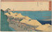 Maison Yedo sur la rivière à Kanagawa - Andō Hiroshige — artwork view