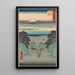 Reproduction of the painting Kanaya Painting - Andō Hiroshige