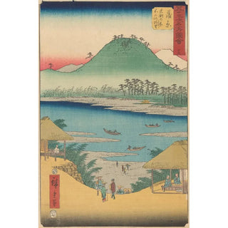 Kanbara Painting - Andō Hiroshige — artwork view