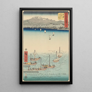 Reproduction of the painting Kusatsu Painting - Andō Hiroshige