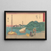 Maisaka - Andō Hiroshige — framed artwork on a wall