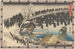 En marche sur le pont - Andō Hiroshige — artwork view