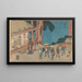 Minakuchi Painting - Andō Hiroshige — framed artwork on a wall