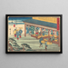 Narumi Painting - Andō Hiroshige — framed artwork on a wall