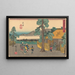 Numazu - Andō Hiroshige — framed artwork on a wall