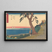Shirasuka Painting - Andō Hiroshige — framed artwork on a wall