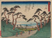 Tokaido gojusantsugi, planche 6 - Andō Hiroshige — artwork view