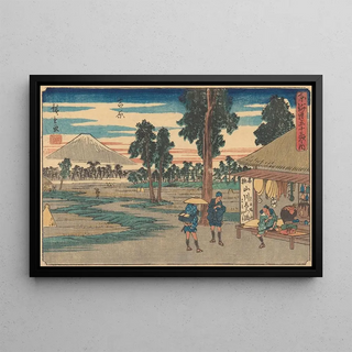 And Hiroshige - Yoshiwara.webp