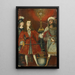 Defense of the Holy Sacrament - Andean School — framed artwork on a wall