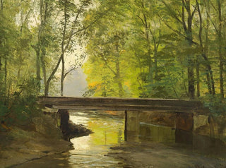 Through a Summer Forest - Anders Andersen-Lundby — artwork view