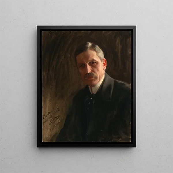 Charles Nagel - Anders Zorn — framed artwork on a wall
