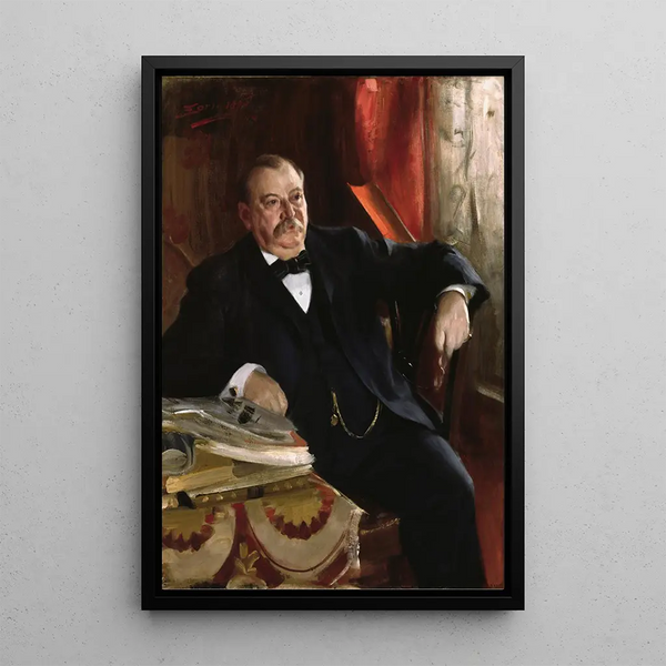 Reproduction of the painting Grover Cleveland - Anders Zorn