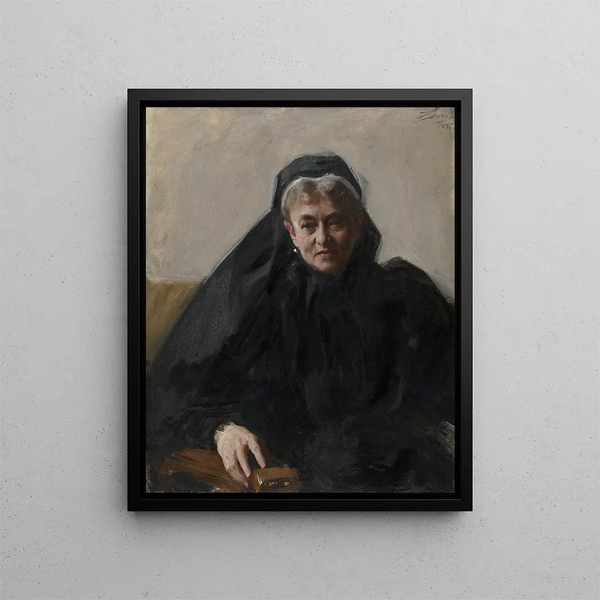 Maria Sheldon Scammon - Anders Zorn — framed artwork on a wall