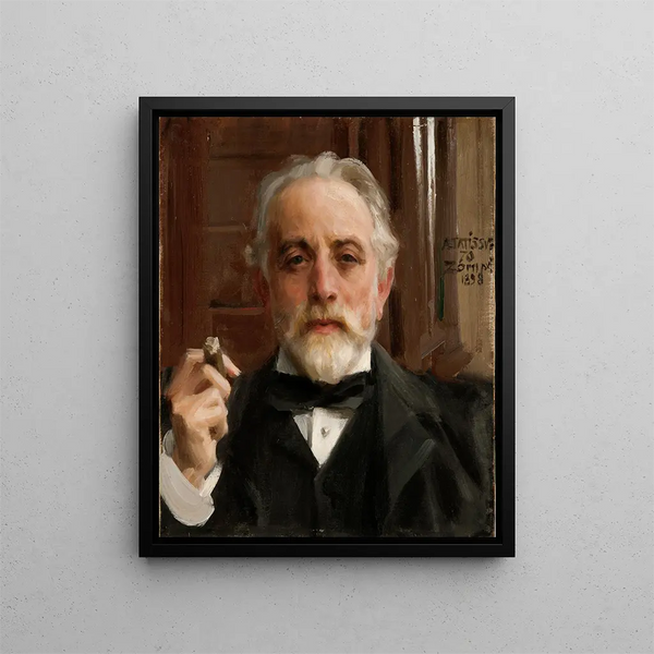 Pontus Fürstenberg - Anders Zorn — framed artwork on a wall