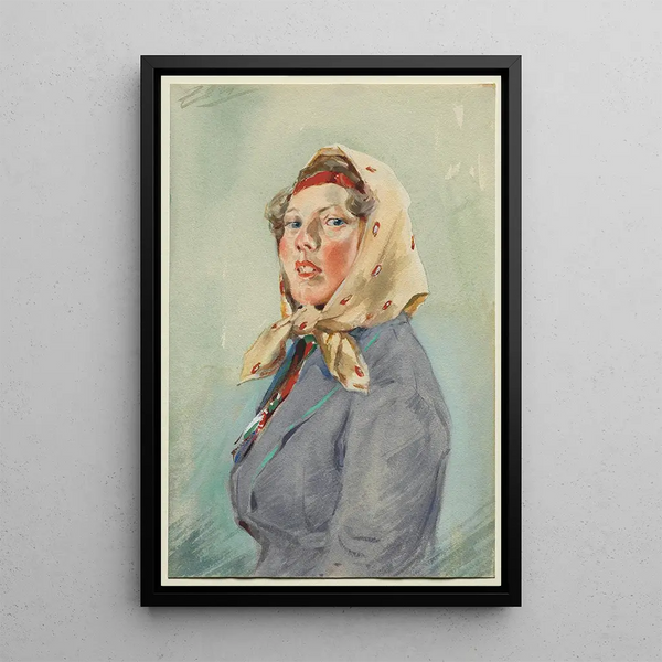 Reproduction of the painting Skerikulla - Anders Zorn