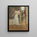 Cour - Andor Dudits — framed artwork on a wall