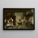 La Sacristie - André Joseph Minguet — framed artwork on a wall