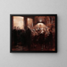 In the auction room - André Castaigne — framed artwork on a wall