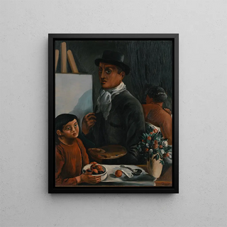 L'Artiste dans son atelier - André Derain — framed artwork on a wall
