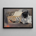 Le verre noir - André Derain — framed artwork on a wall