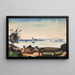 Landscape painting by the sea - André Derain — framed artwork on a wall