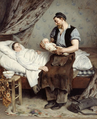 The Newborn - André Gill — artwork view