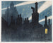Two Zeppelins over Paris - André Hell — artwork view